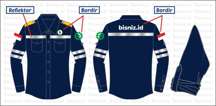 Contoh desain baju pdl